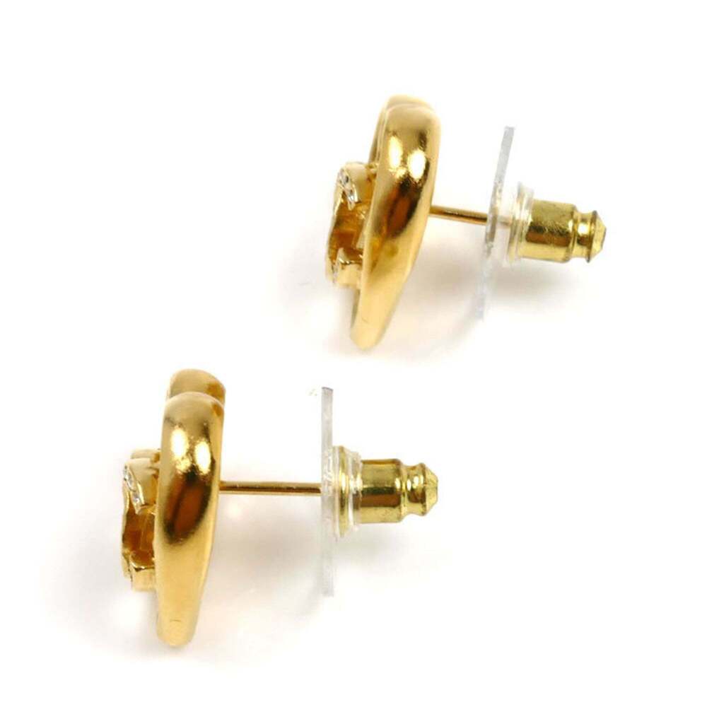CHANEL Authentic Logo Earrings - Picture 3 of 7